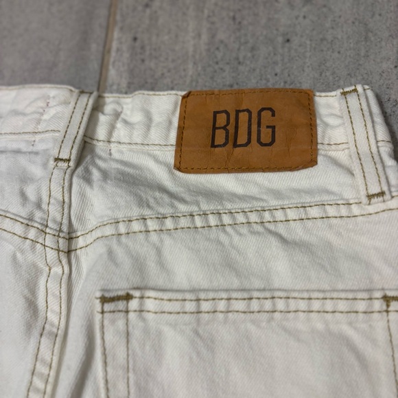 BDG Cream Straight Leg Jeans - Picture 7 of 8